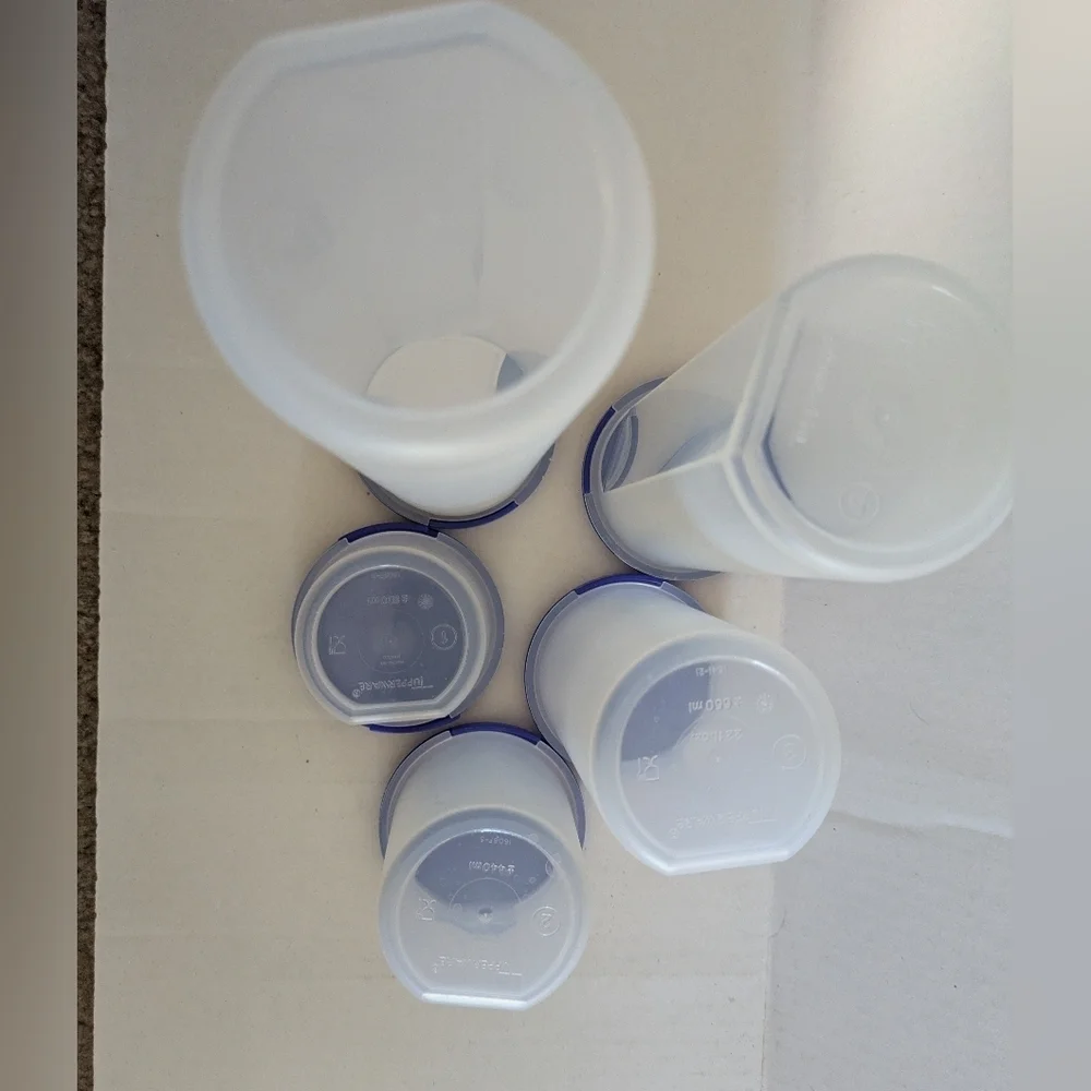 Tupperware Modular Mates. Set Of 5, Never Used.